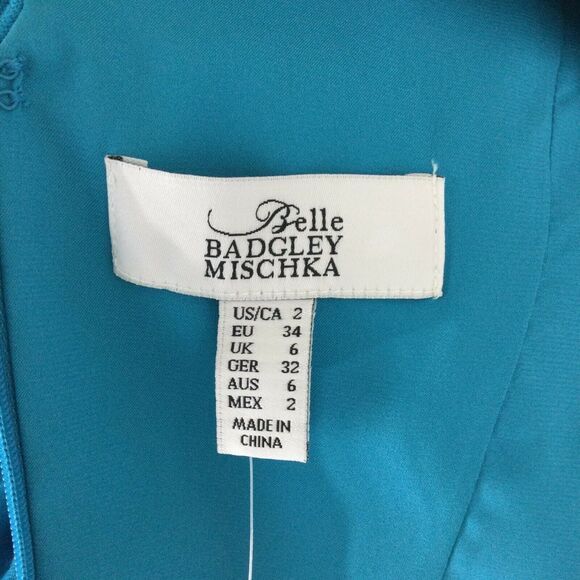 BELLE BADGLEY MISCHKA A-Line Fit & Flare ELLA Linen Dress Size 2 NWT - Picture 7 of 9